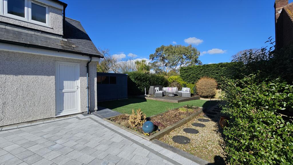 Rear garden