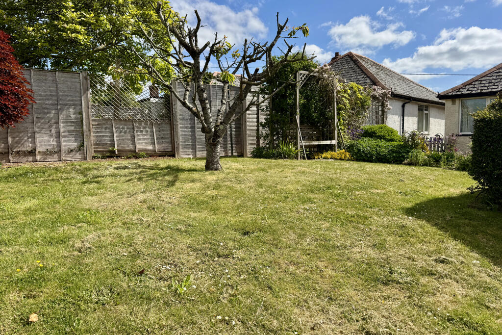 Rear Garden, large plot
