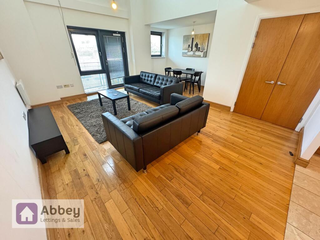 Open Plan Living and Kitchen Area