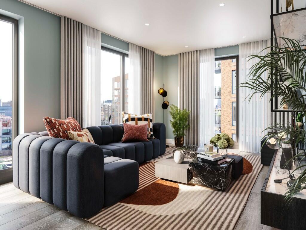 Open plan living roo