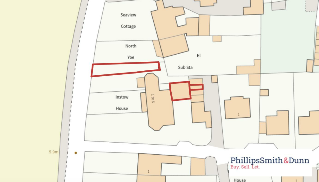 OS map to show garage