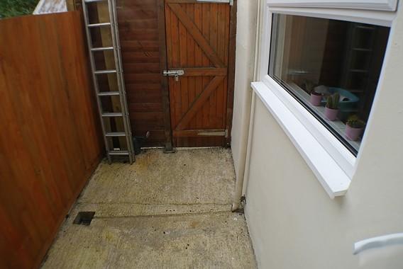 Rear Courtyard