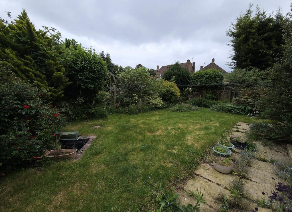 Rear garden