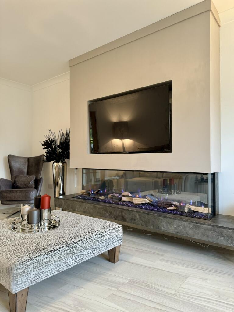 Fireplace Media Wall
