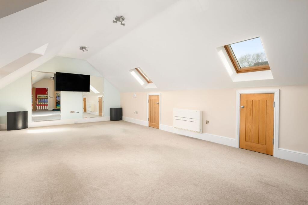 Studio/Games Room above Garage