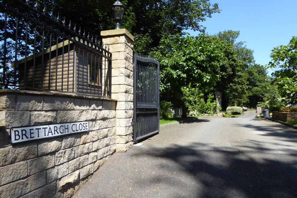 Gated entrance