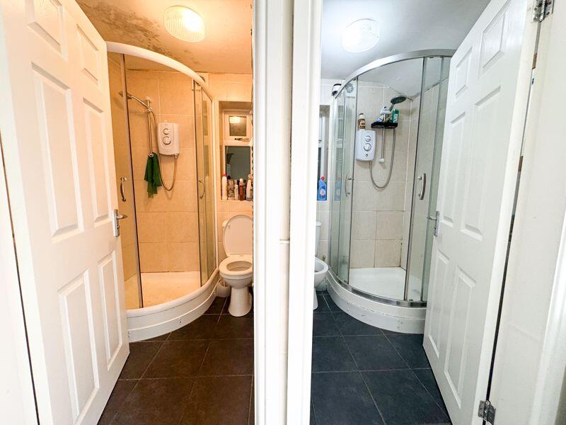 Two shower rooms