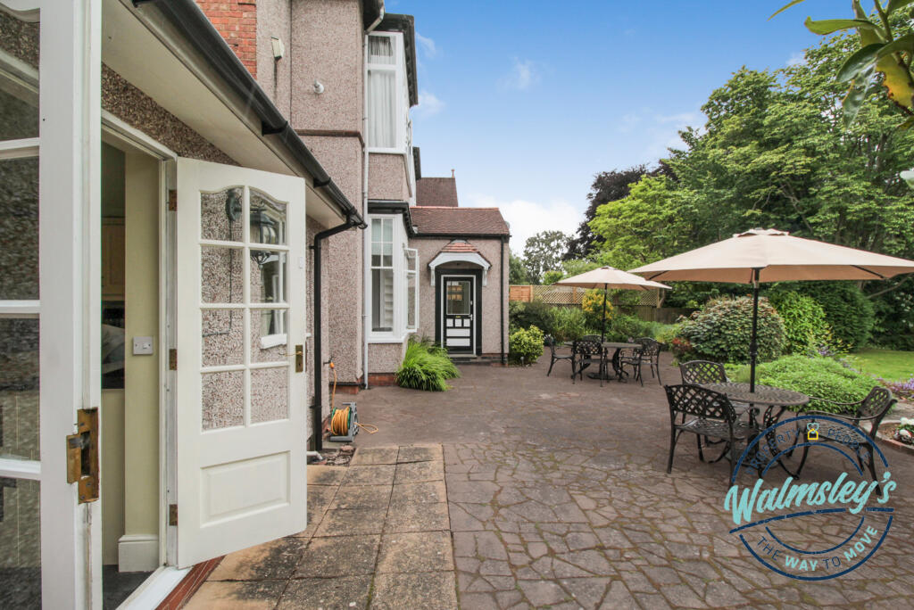 Rear patio &amp; entrances