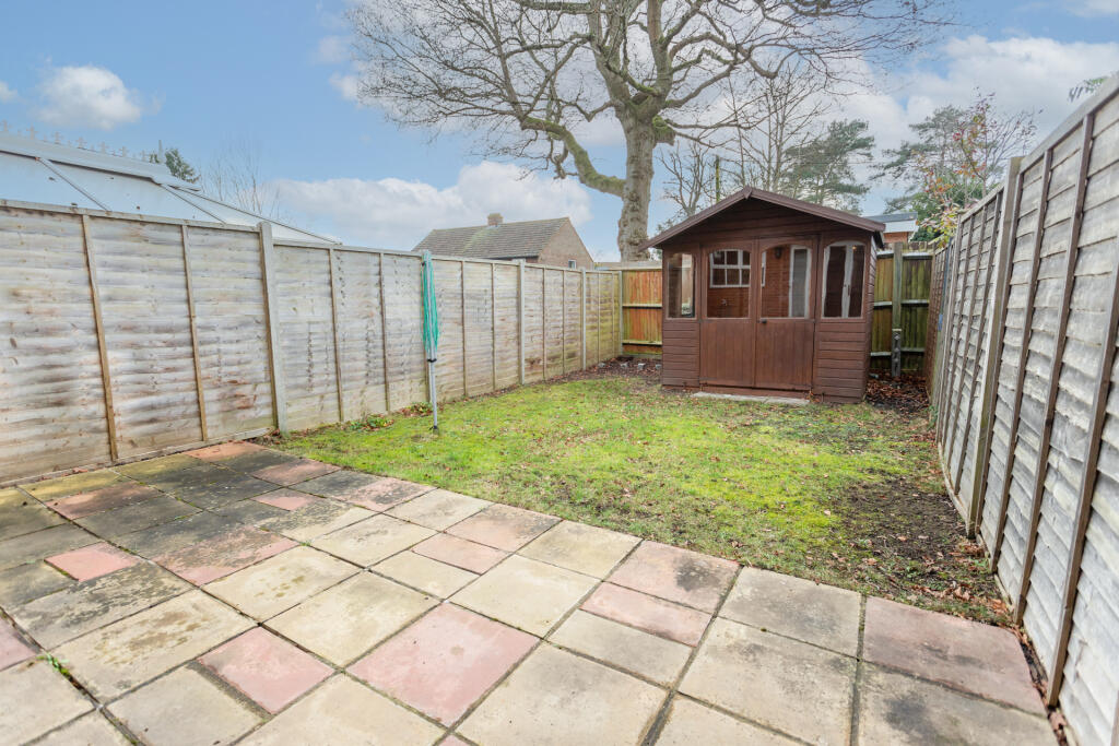 Enclosed southerly aspect  Garden