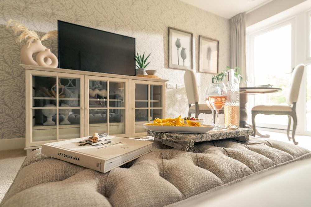 Show home living room