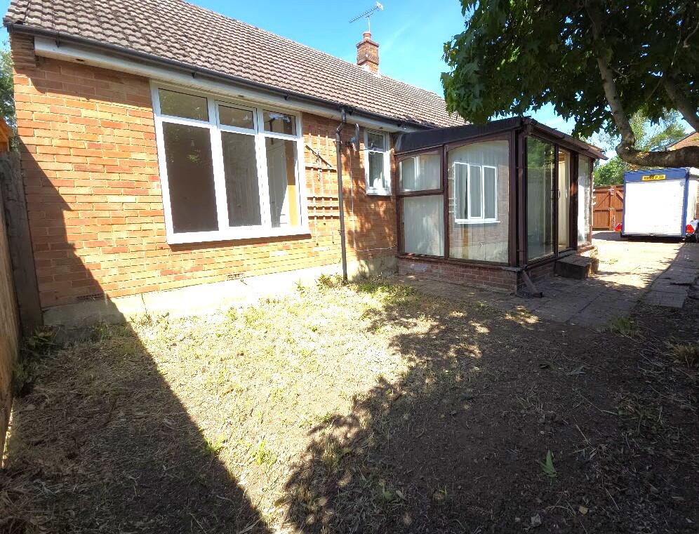 Rear garden