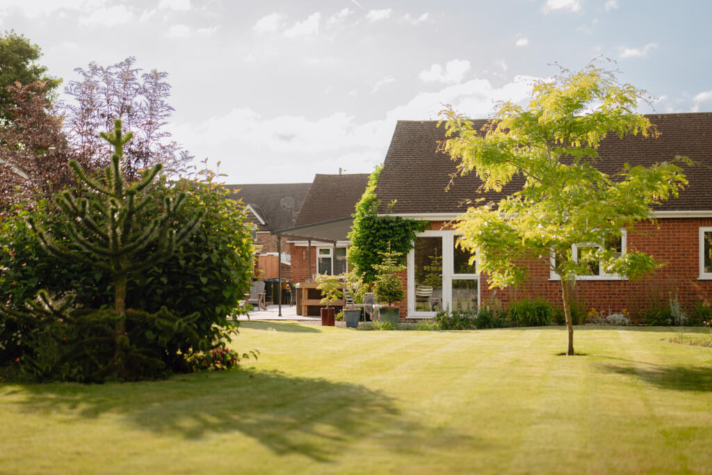 Garden view of property