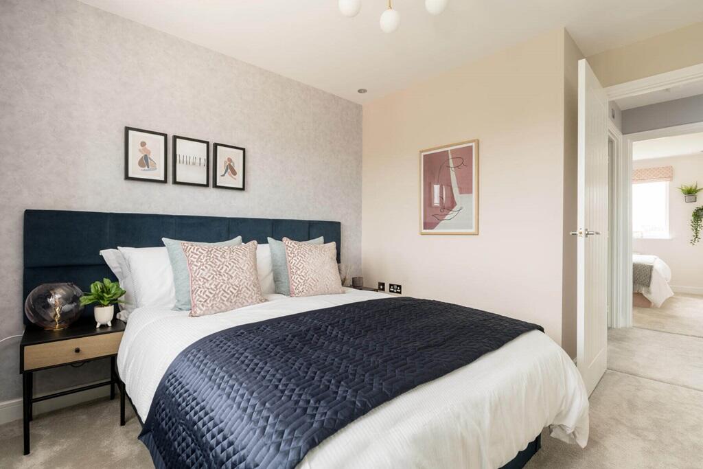 Main bedroom with space for a large bed