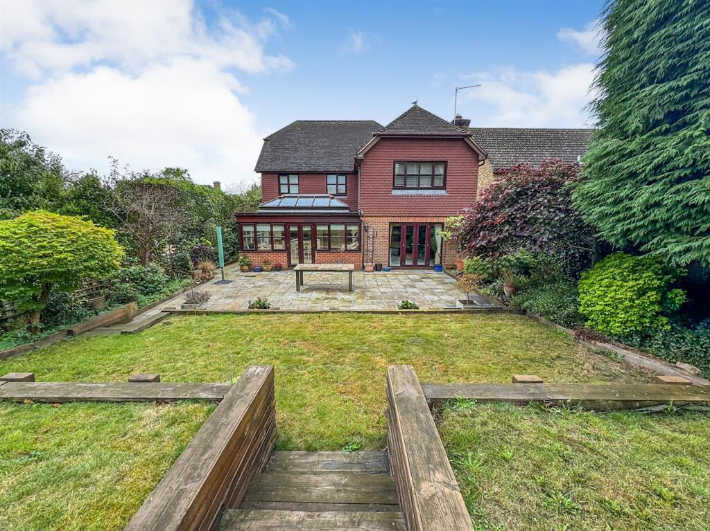 Rear garden