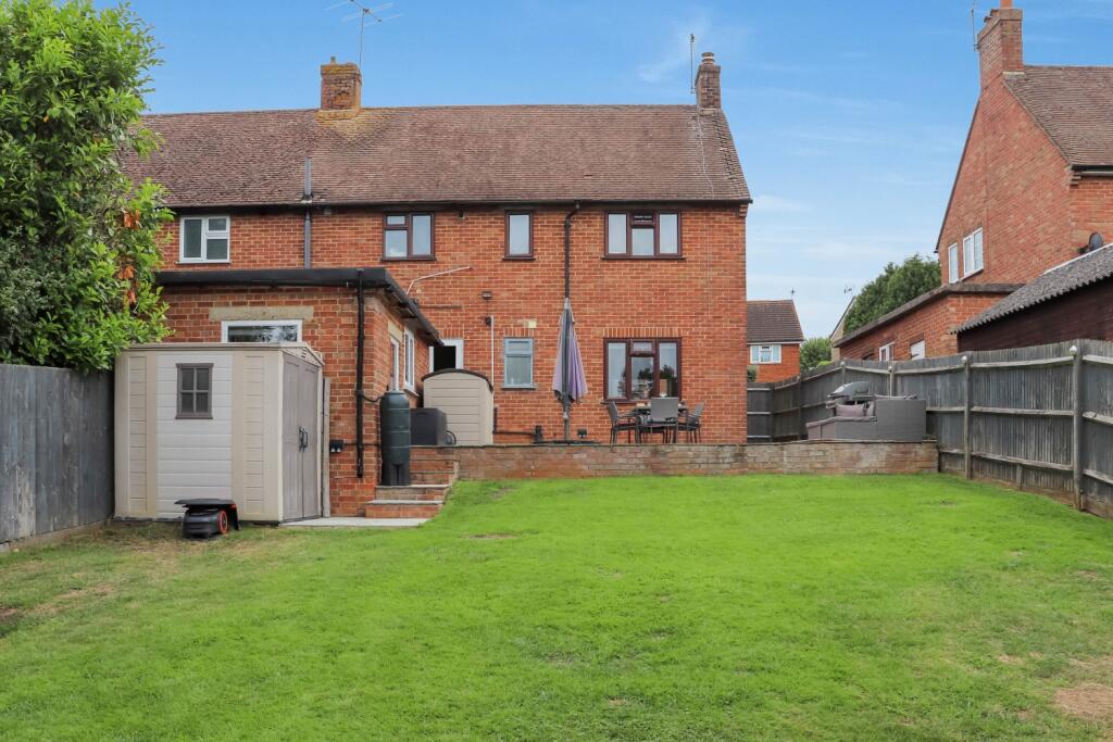 Rear view of the property