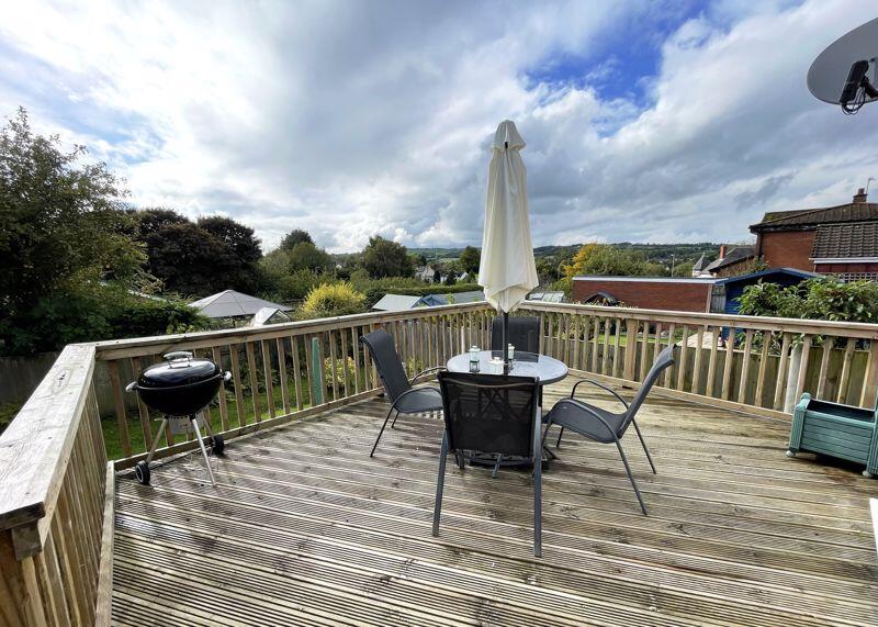 Rear Raised Decked Area 