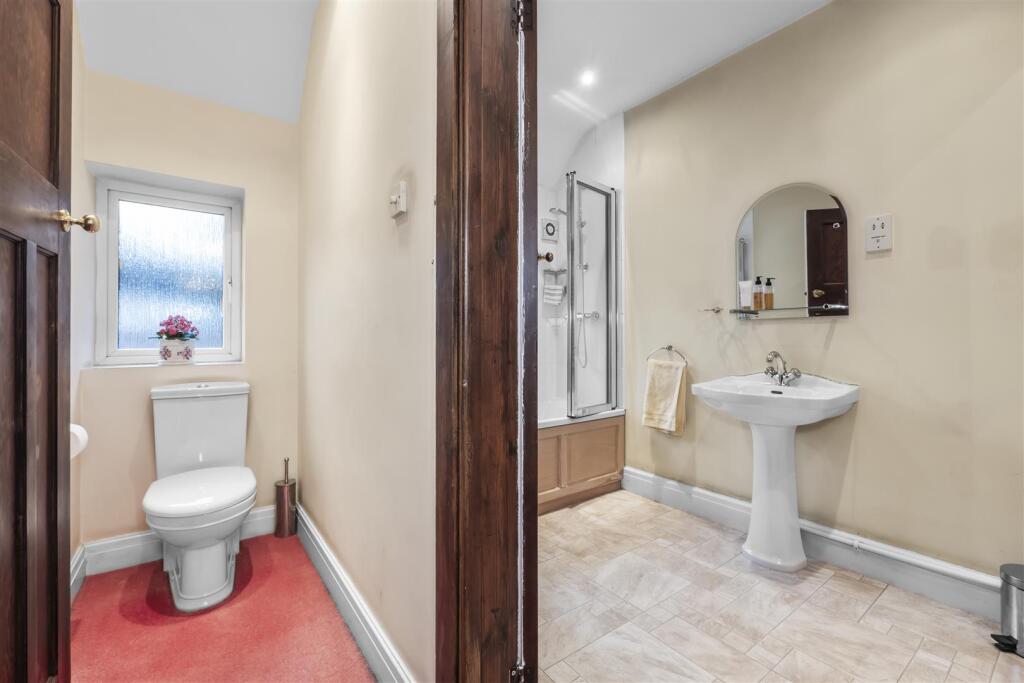 Bathroom and Separate WC