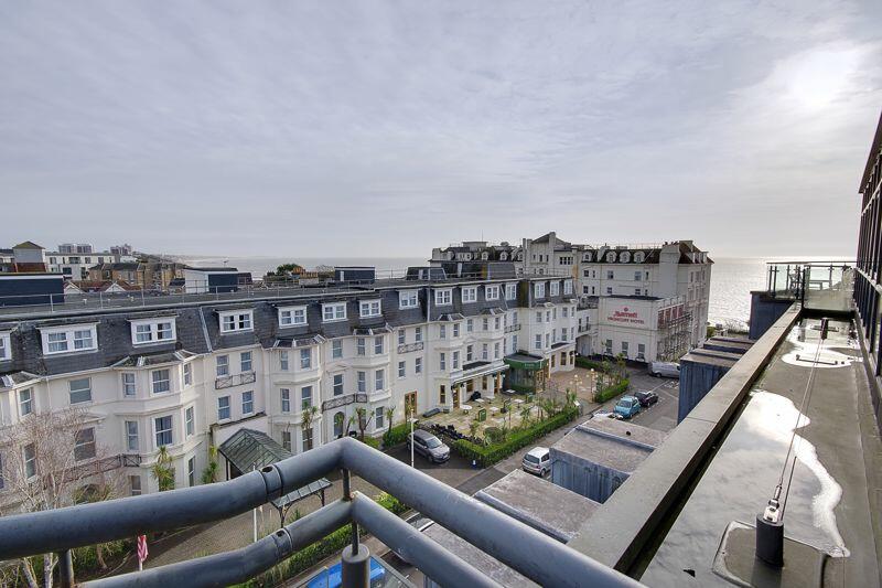 View from Balcony (Towards Bournemout...