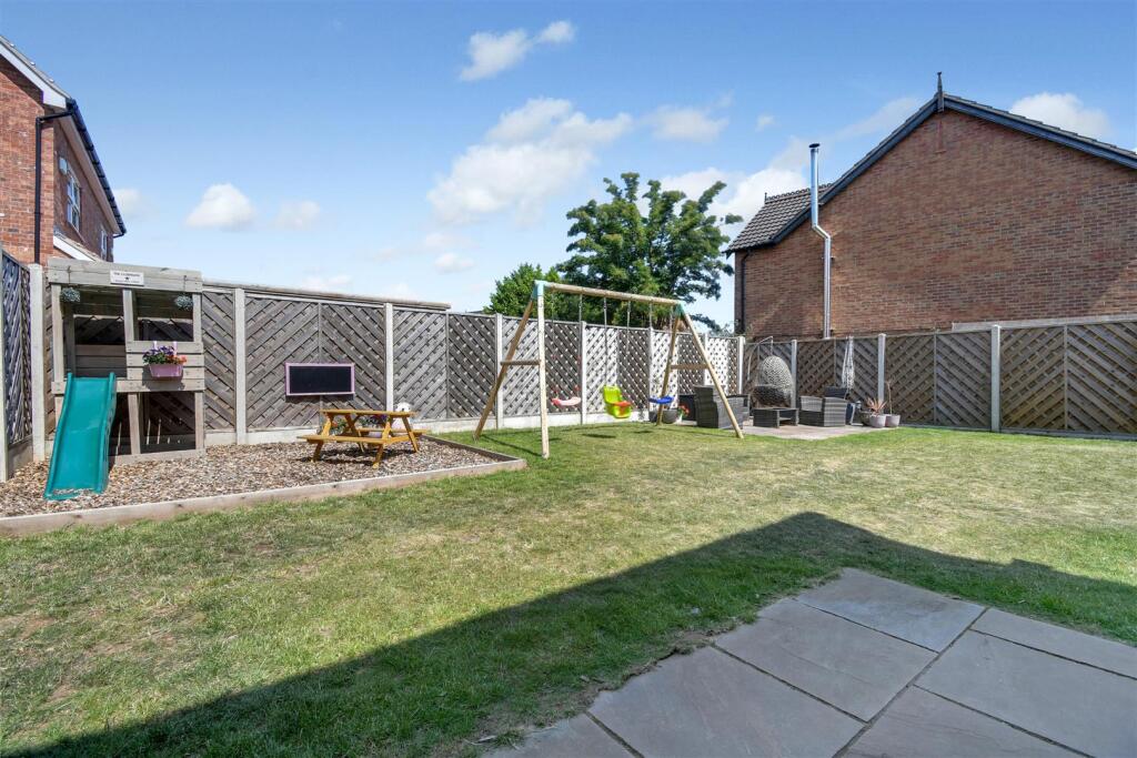 Rear garden