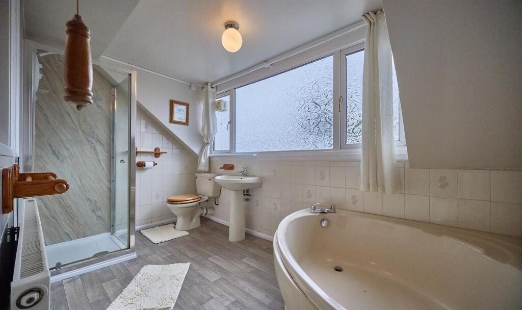 Bathroom to rear
