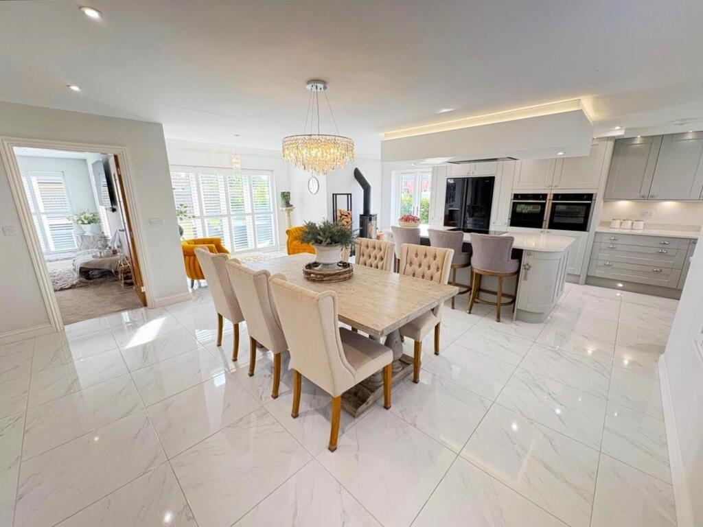 Kitchen/Dining/Living Space