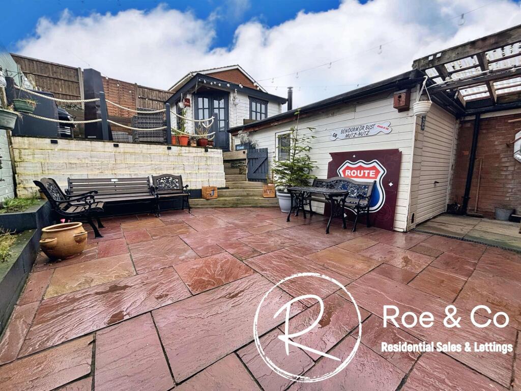 Rear garden
