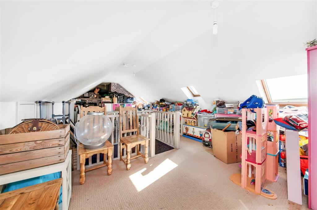 STAIRCASE and ATTIC ROOMS