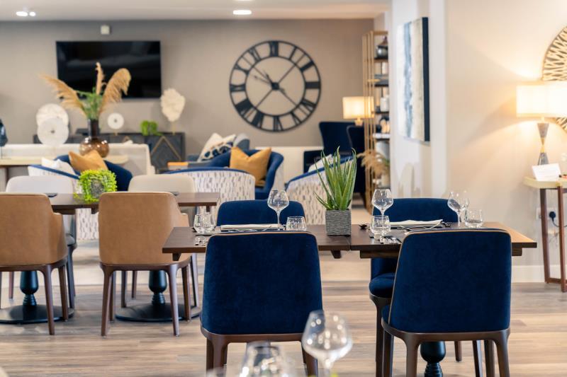 Typical bistro serving meals daily