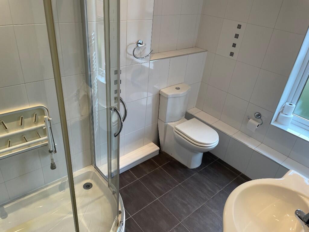 Upstairs shower room