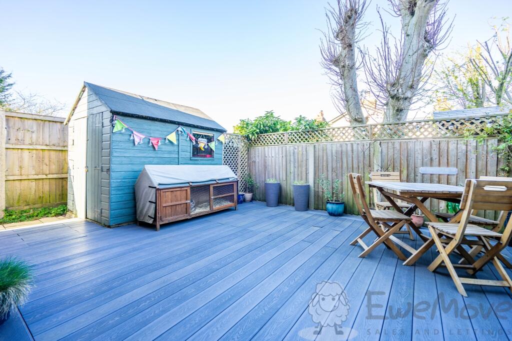 Low-Maintenance Garden with Storage