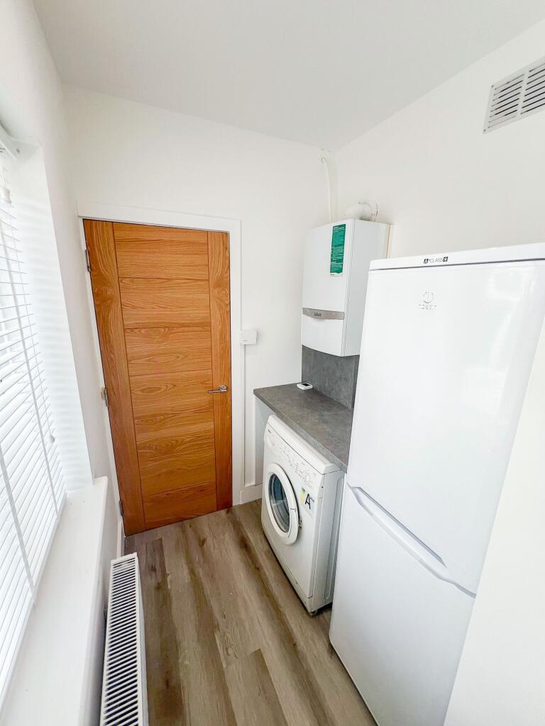 A clean and well-maintained storage area featur...