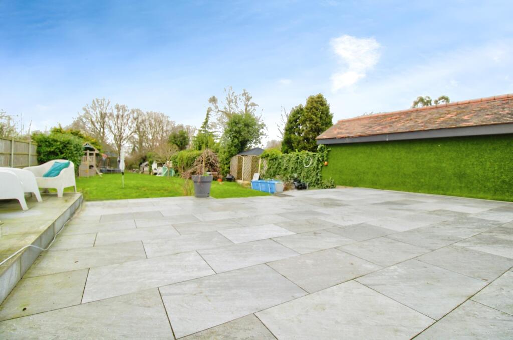Rear garden