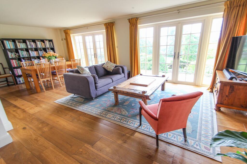 open plan dining area