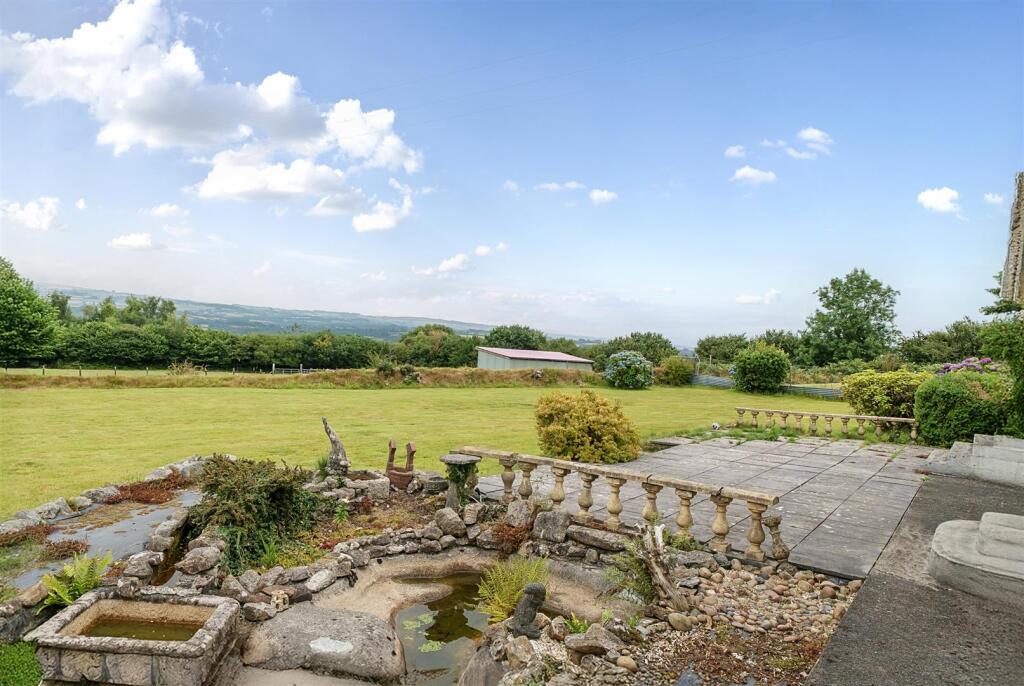 Rear Terrace and View