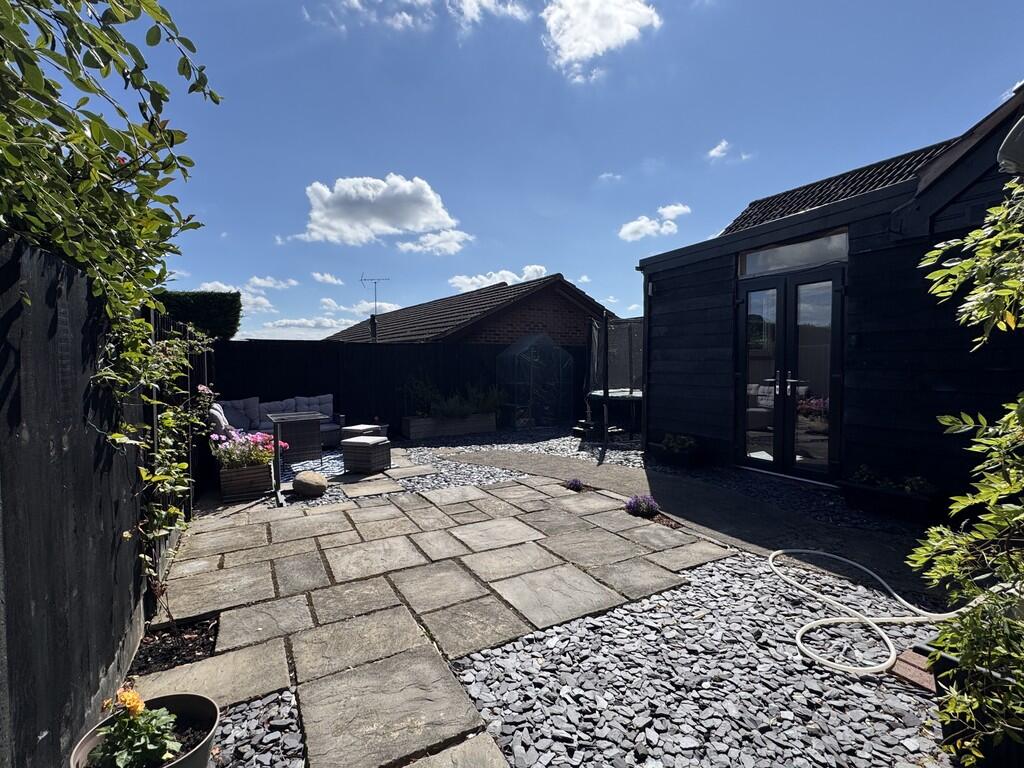 Rear garden