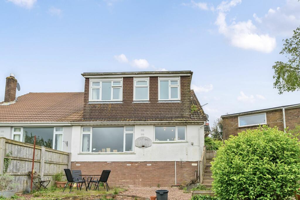 Rear of the property