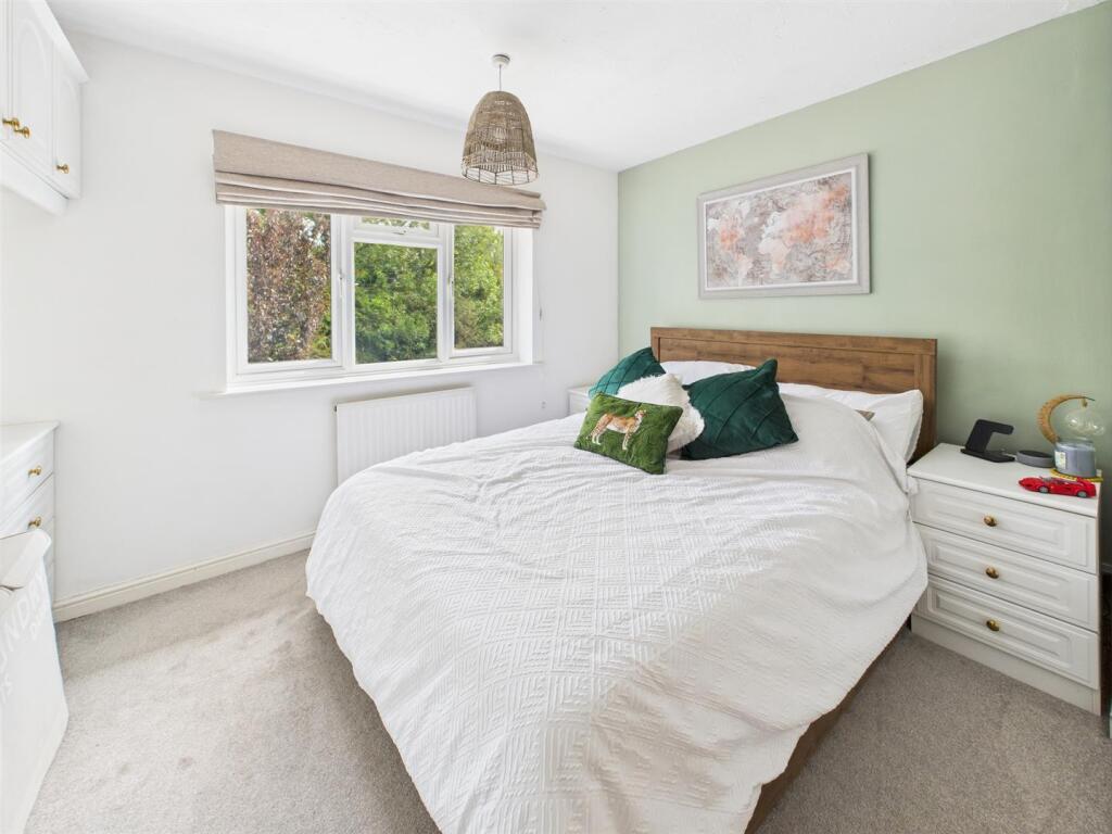 Master Bedroom With Built In Storgae
