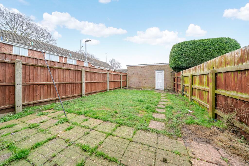 Rear garden