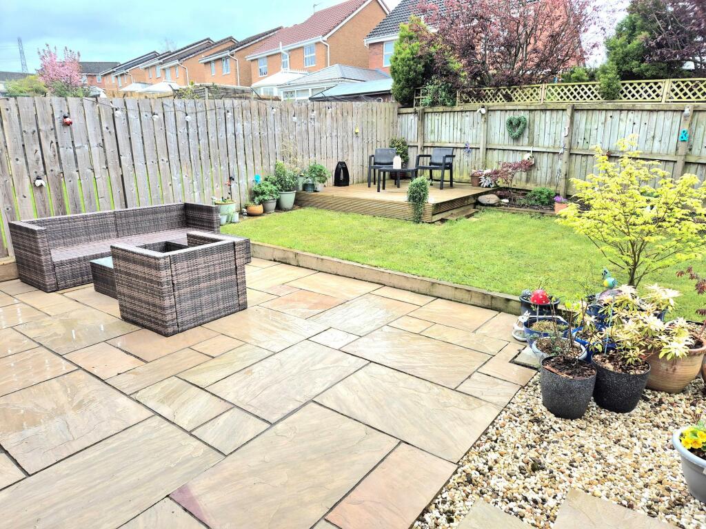 Rear garden