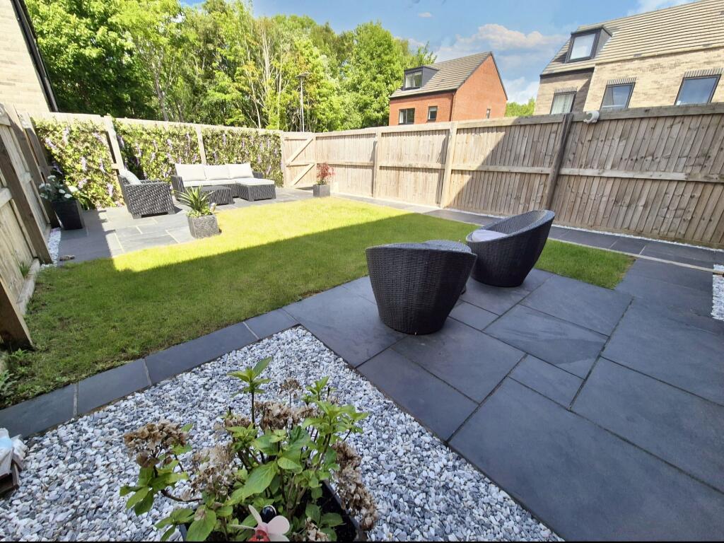 Rear garden