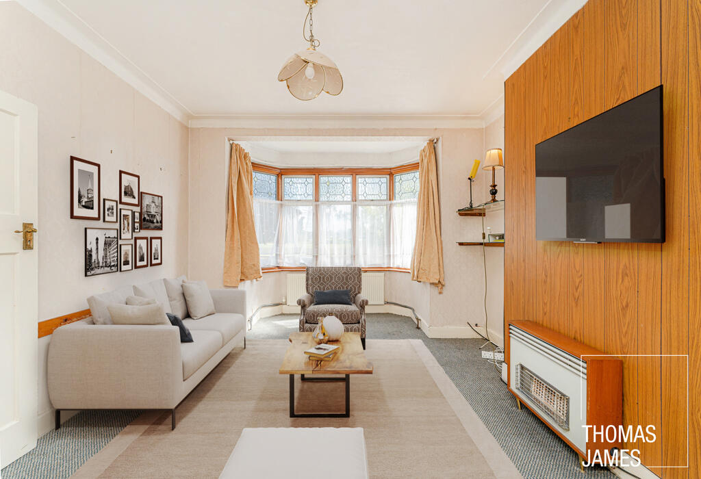 Firs Lane, living room