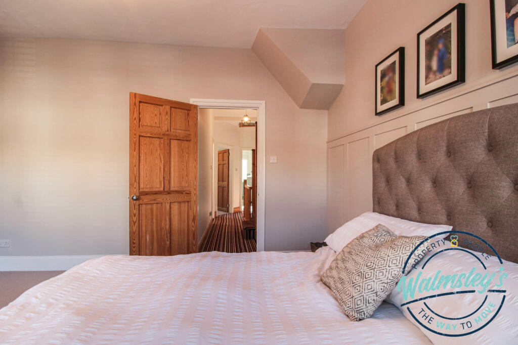 Main bedroom with landing