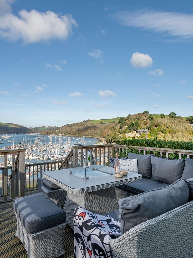 The Boathouse, Kingswear Terrace &amp; View