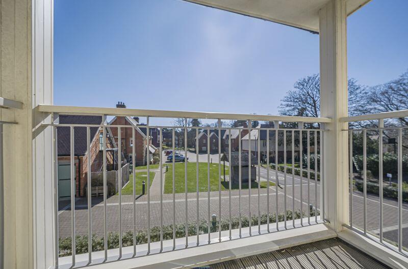 South-facing balcony view