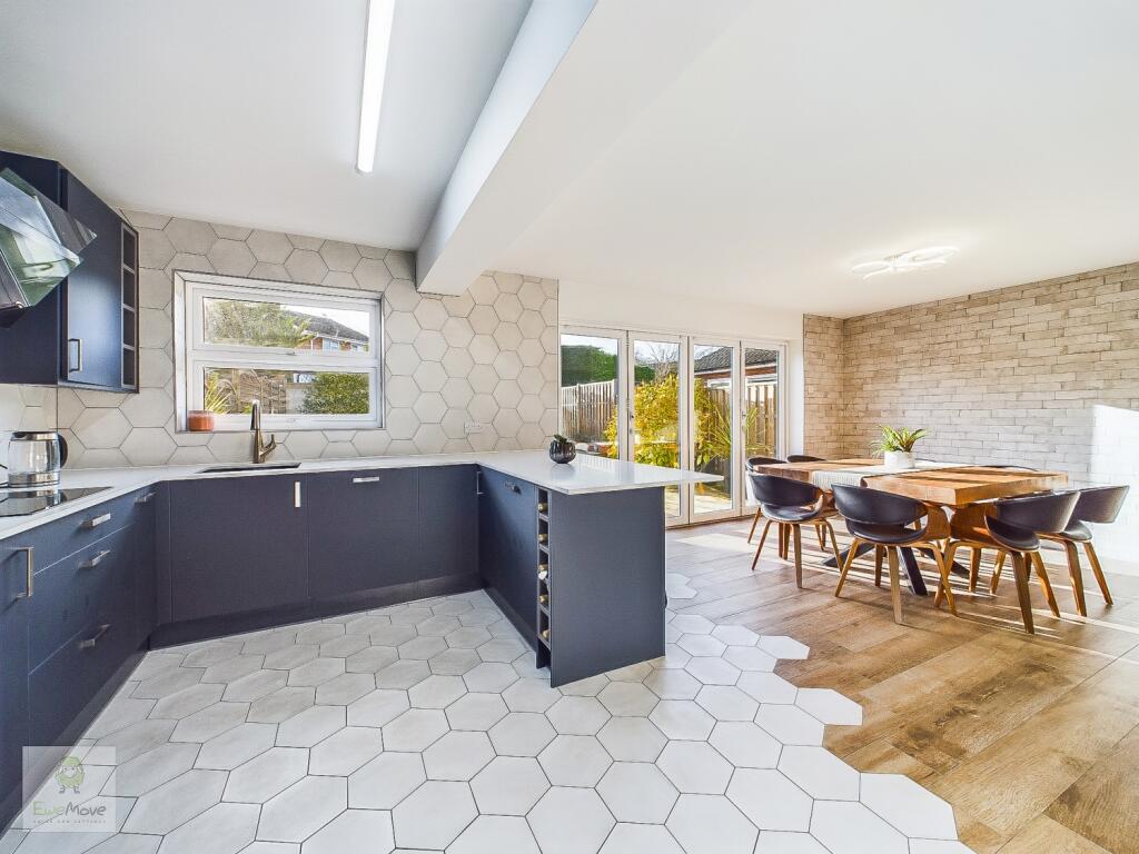 Kitchen And Family Area