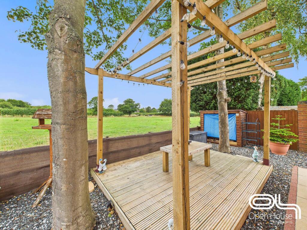 Decked Seating Area
