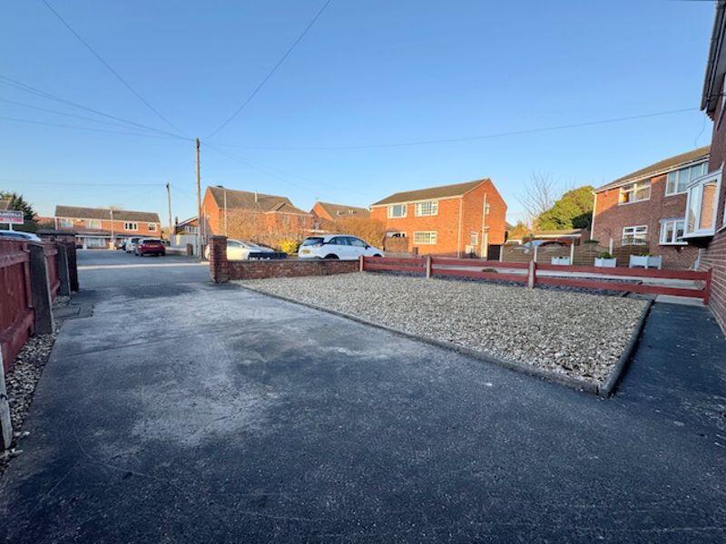 Driveway and frontage