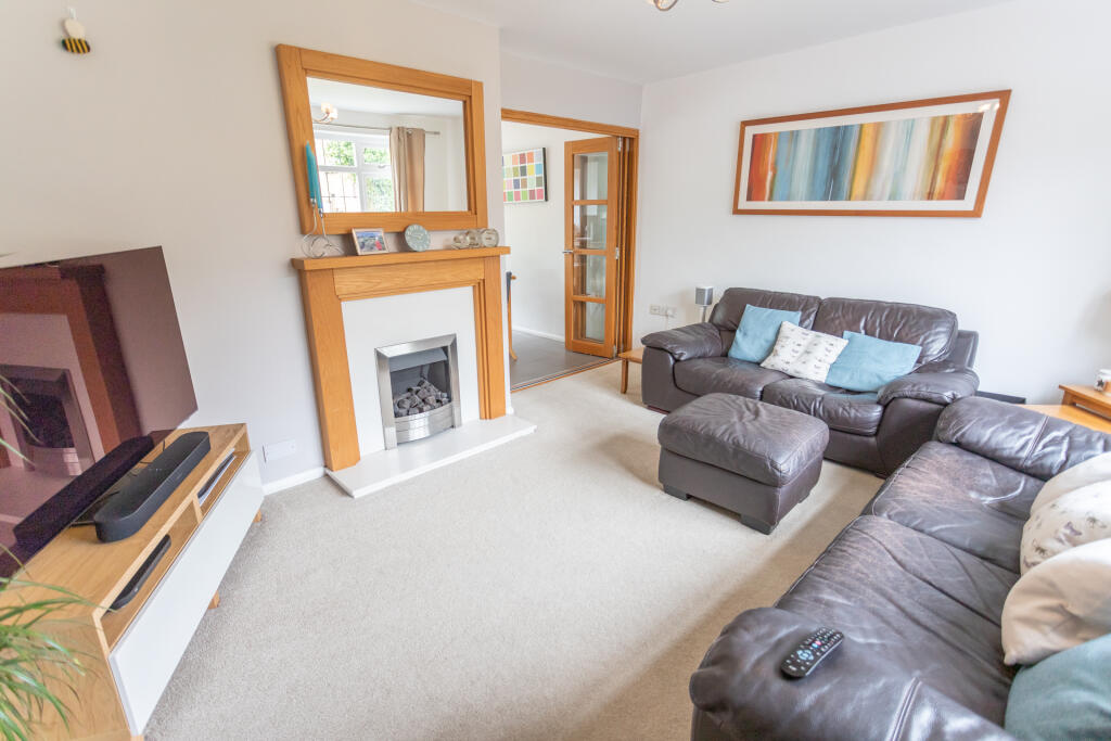 Sitting Room with Fireplace