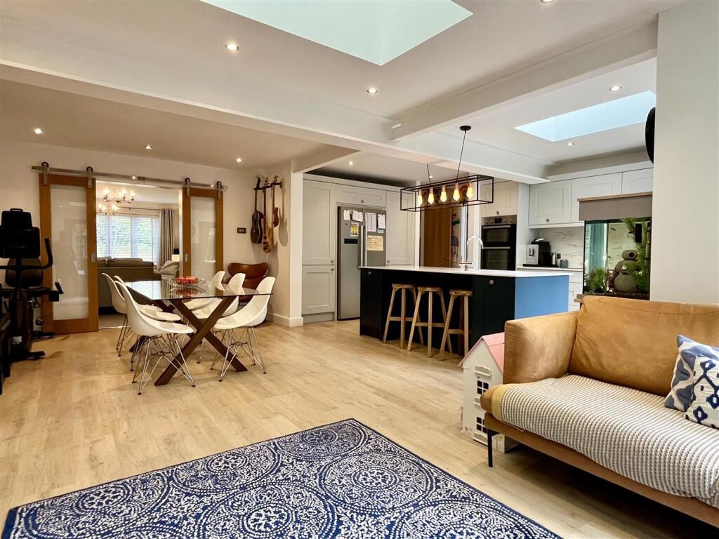 Kitchen, Dining &amp; Family Area