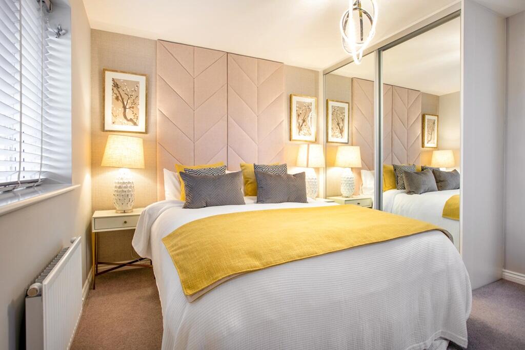 Main bedroom with space for a large bed